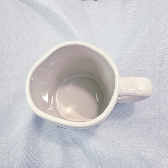 Rae Dunn "YOU ARE PAWFECT" Double Sided Paw Print Dog Mug Magenta Artisan NEW - Picture 6 of 8